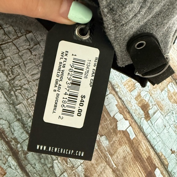 BNWT New Era Gray Newsboy Hat Classic Style adjustable - Picture 3 of 8